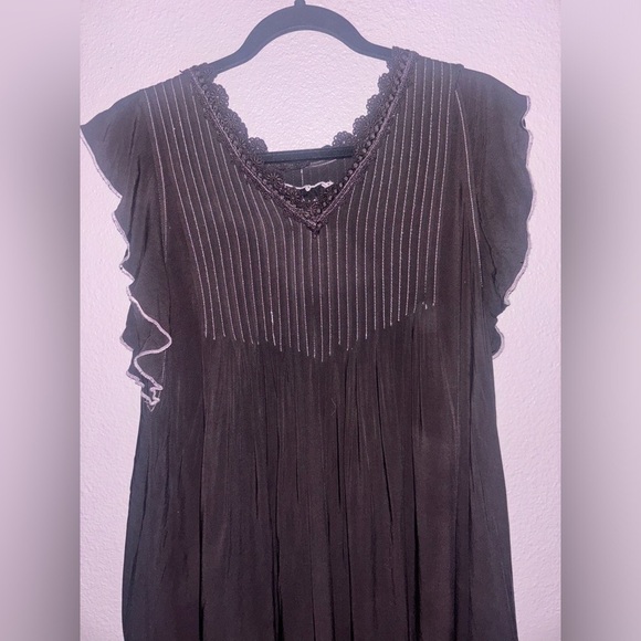Johnny Was Black Boho Dress XS - Picture 2 of 5